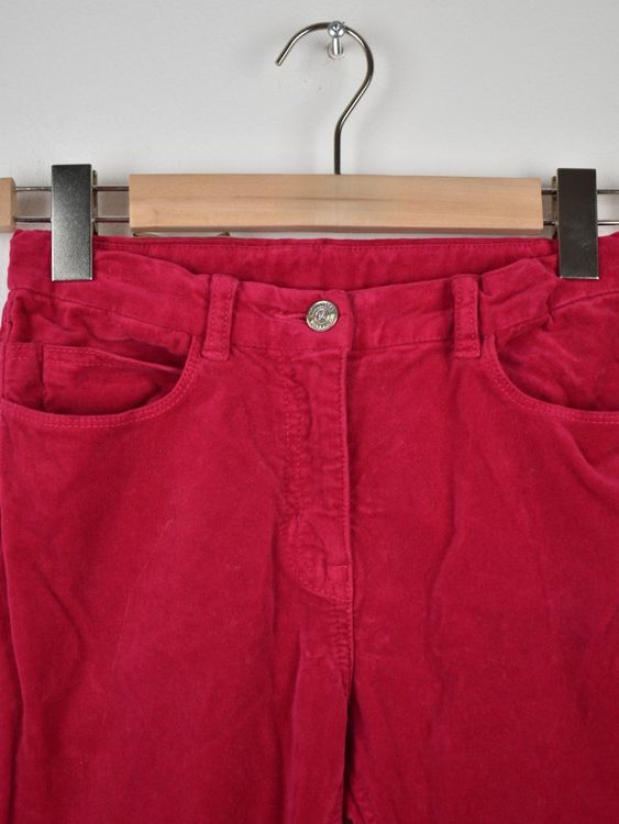 Monnalisa Hose, Samtoptik, Gr.152, himbeere