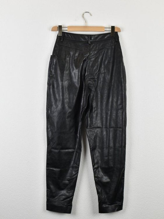 MSGM Kunstlederhose, Gr.36 (IT42), neuwertig - Hose - 2ND STORY