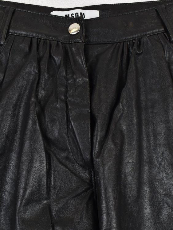 MSGM Kunstlederhose, Gr.36 (IT42), neuwertig - Hose - 2ND STORY
