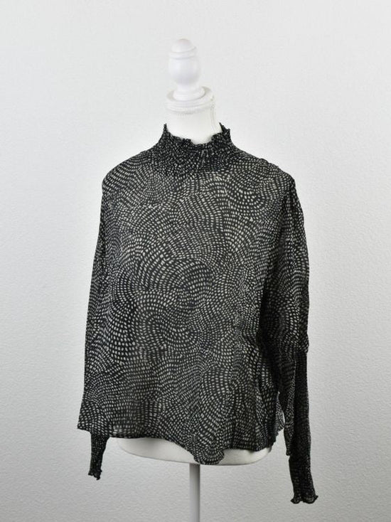 Navyboot Bluse, Gr.38, 100% Baumwolle - Bluse - 2ND STORY