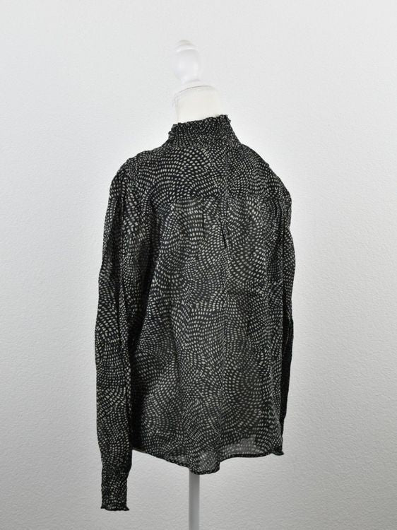 Navyboot Bluse, Gr.38, 100% Baumwolle - Bluse - 2ND STORY