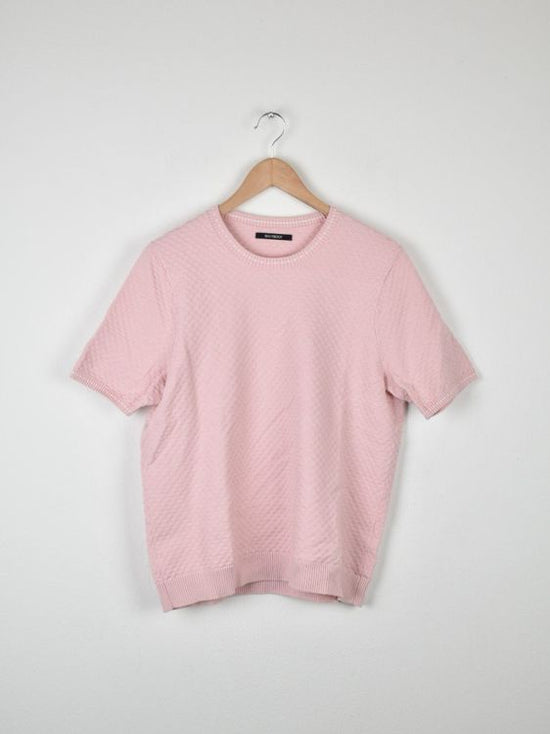 Navyboot Kurzarm Pullover Gr.XL, rosa, neuwertig - Pullover - 2ND STORY