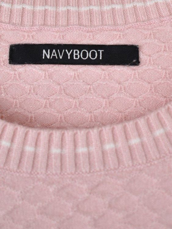 Navyboot Kurzarm Pullover Gr.XL, rosa, neuwertig - Pullover - 2ND STORY