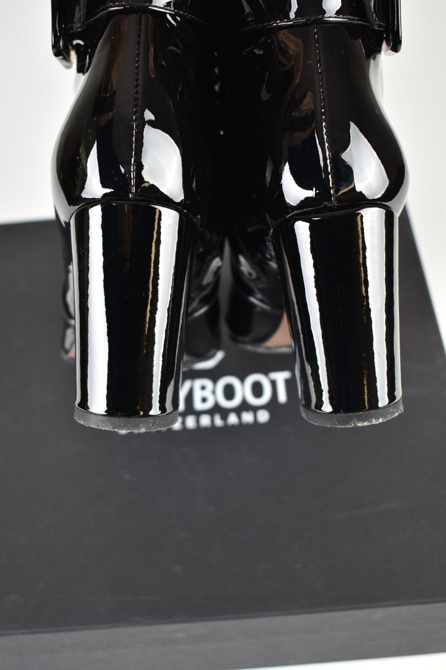 Navyboot Stiefeletten, Lackleder, Gr.39