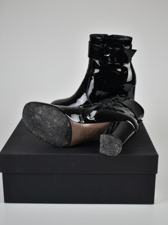 Navyboot Stiefeletten, Lackleder, Gr.39
