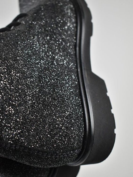 Nero Giardini Boots Gr.38, Schwarz/Glitzer - 2ND STORY