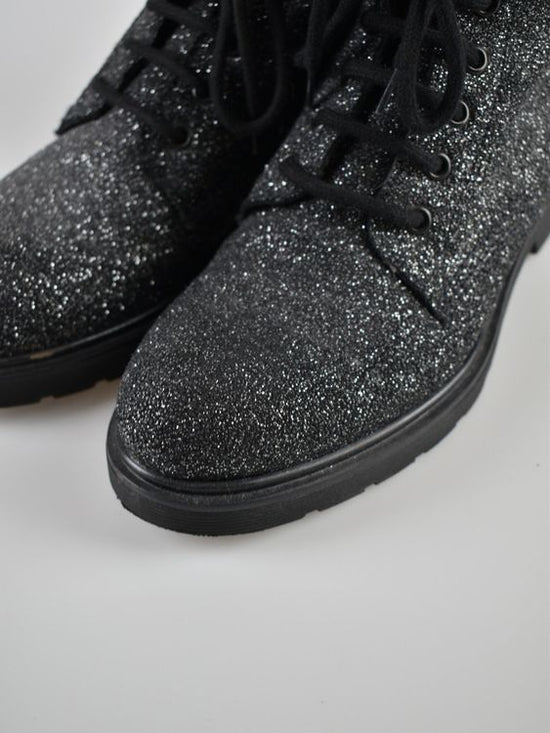 Nero Giardini Boots Gr.38, Schwarz/Glitzer - 2ND STORY