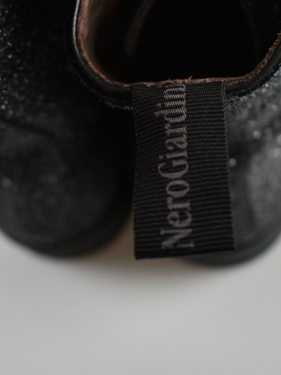 Nero Giardini Boots Gr.38, Schwarz/Glitzer - 2ND STORY