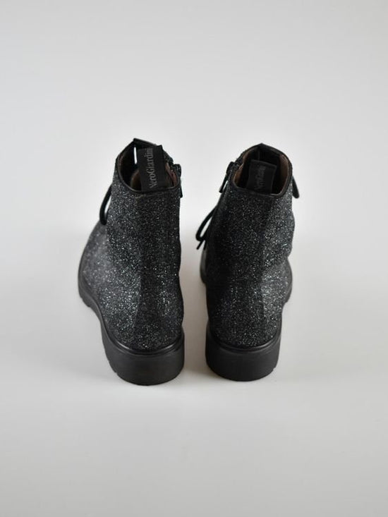 Nero Giardini Boots Gr.38, Schwarz/Glitzer - 2ND STORY
