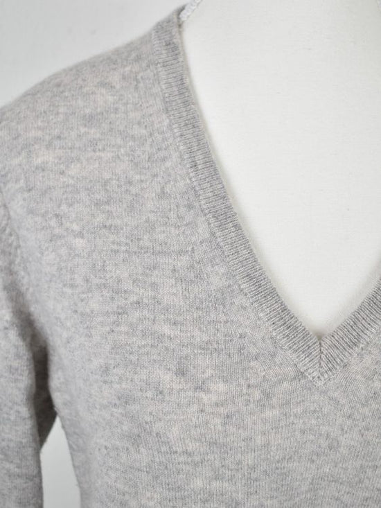 N.Peal London Kaschmir Pullover Gr.M, grau, neuwertig