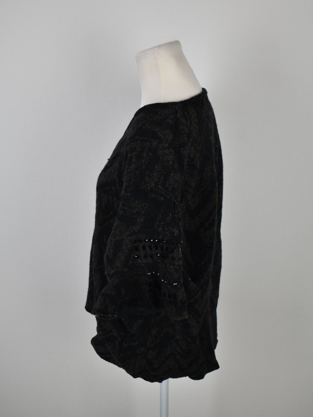 NUDE Strickpullover Gr.42 100% Wolle