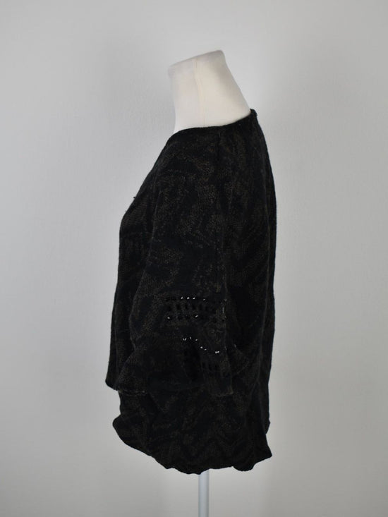 NUDE Strickpullover Gr.42 100% Wolle