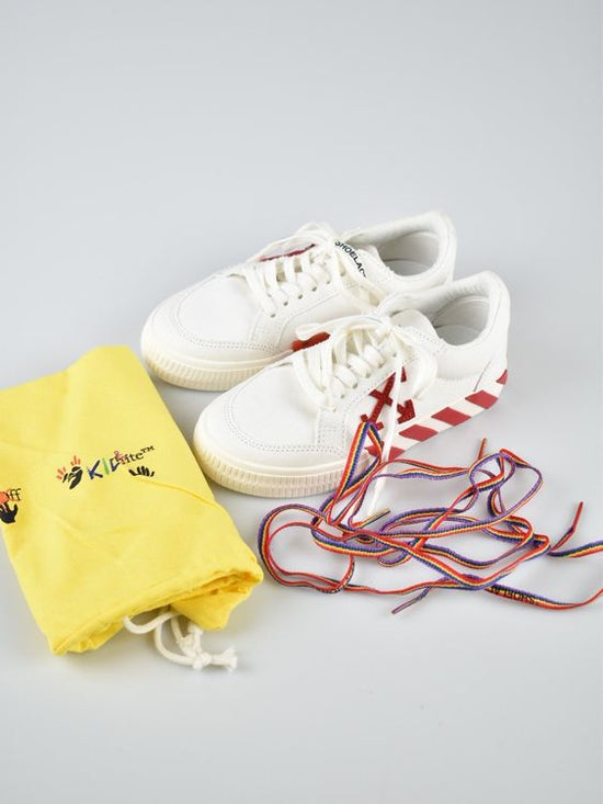 Off - White Kids Low Vulcanized Sneaker Gr.31, ungetragen - Sneaker - 2ND STORY