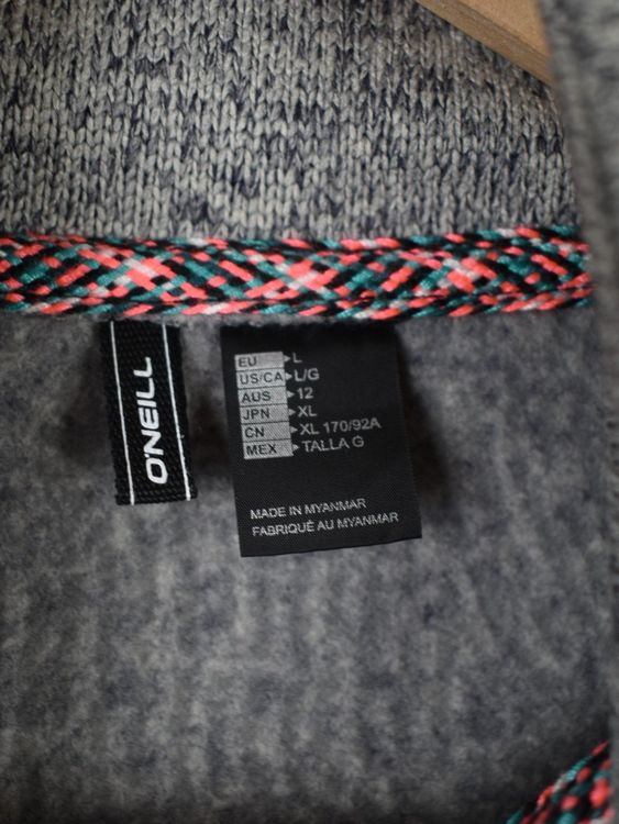 O'Neill Fleecejacke Gr.L, neu
