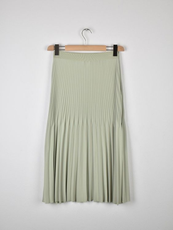 Opus Plissee Rock, hellgrün, Gr.36 - Rock - 2ND STORY