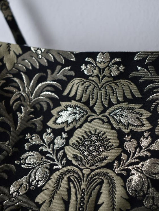 & Other Stories Top, elegant, schwarz/gold Gr.34, neuwertig - Top - 2ND STORY