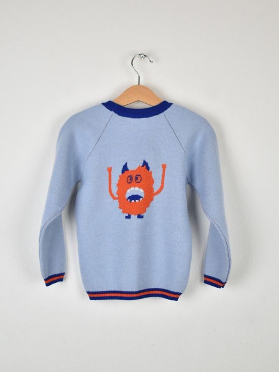 Pamboo Pullover, Grösse 110/116, neu, 100% Merino Wolle - Pullover - 2ND STORY