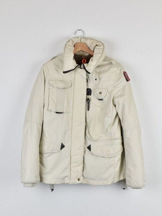 Parajumpers Denali Winterparka, Gr.M, elfenbein/helles beige - Jacke - 2ND STORY