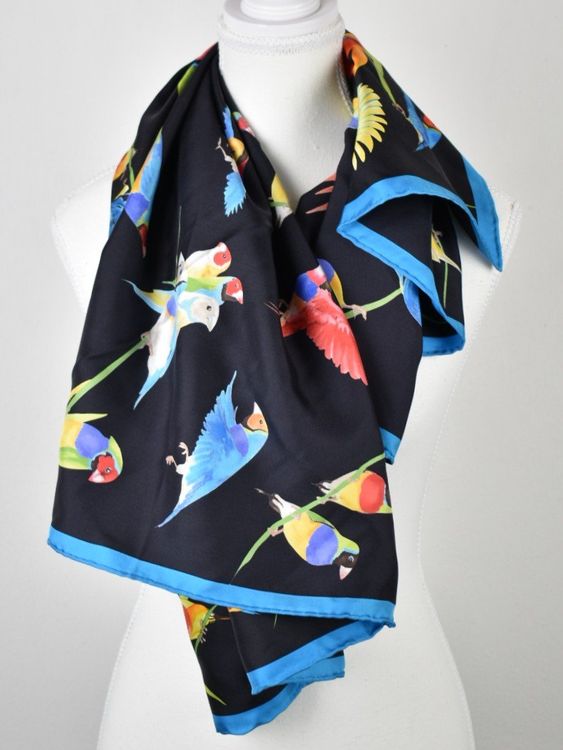 Patek Philippe Foulard "Le Papillon", 100% Seide, neuwertig - Foulard - 2ND STORY