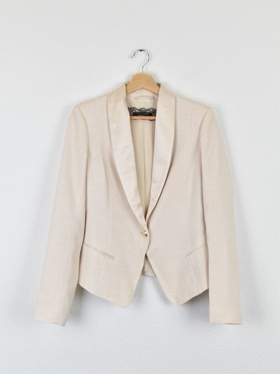 Patrizia Pepe Blazer, nude/beige/elfenbein, Gr.34 (40)