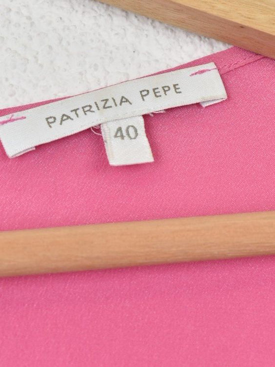 Patrizia Pepe Seidenshirt, Gr.34 (40), 100% Seide - T-Shirt - 2ND STORY