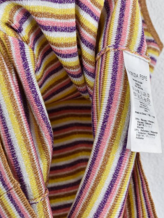 Patrizia Pepe Stricktop, Gr.32/34, 75% Viskose - Top - 2ND STORY