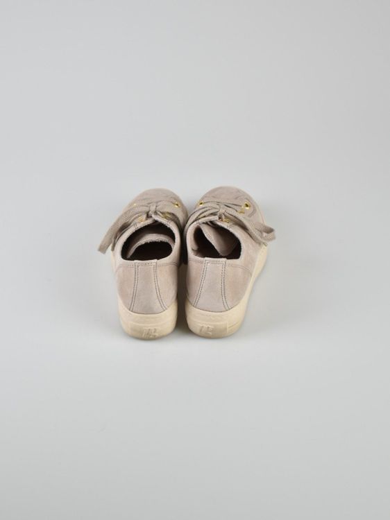 Paul Green Sneaker, Leder / Metallic Look Gr.36 (3.5) - 4