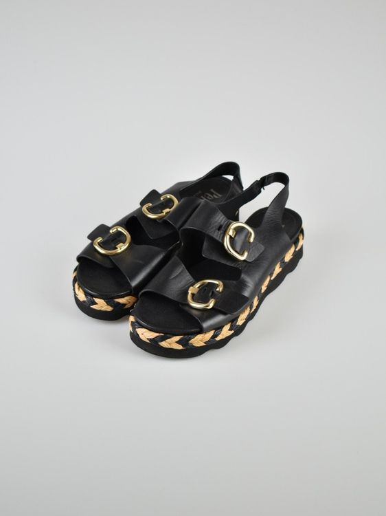 Pertini Plateau Sandalen Gr.39, Leder | 2ND STORY 