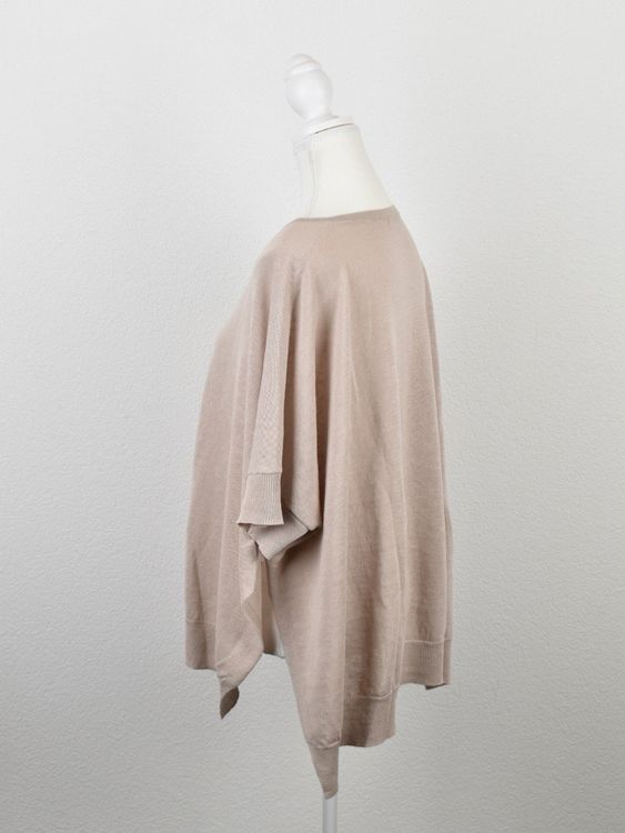 Peserico Poncho Pullover, Leinen & Baumwolle, Gr.44 (IT) - Pullover - 2ND STORY