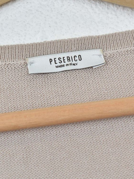 Peserico Poncho Pullover, Leinen & Baumwolle, Gr.44 (IT) - Pullover - 2ND STORY