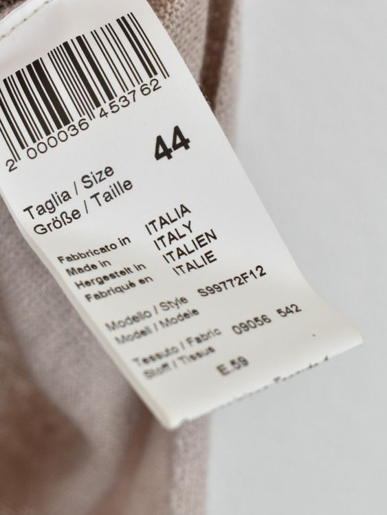 Peserico Poncho Pullover, Leinen & Baumwolle, Gr.44 (IT) - Pullover - 2ND STORY