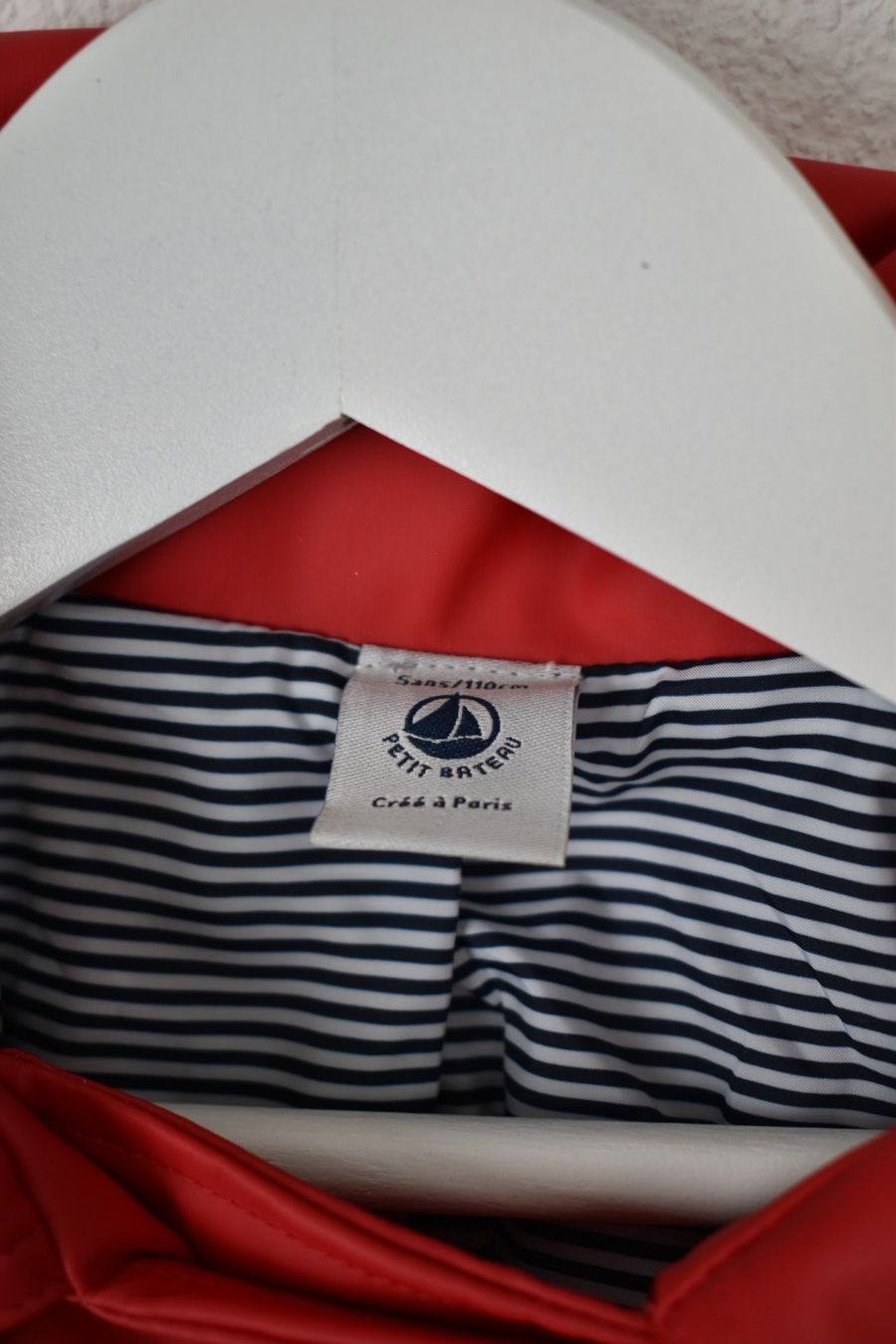 Petit Bateau Regenmantel Gr.110