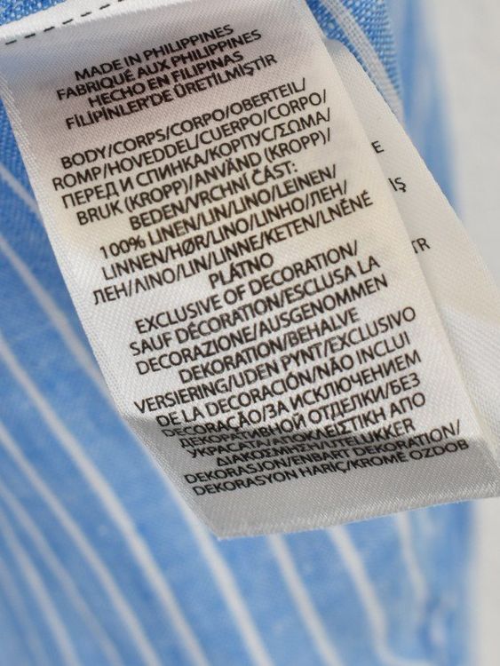 Polo Ralph Lauren Leinenbluse, Gr.XL - Bluse - 2ND STORY