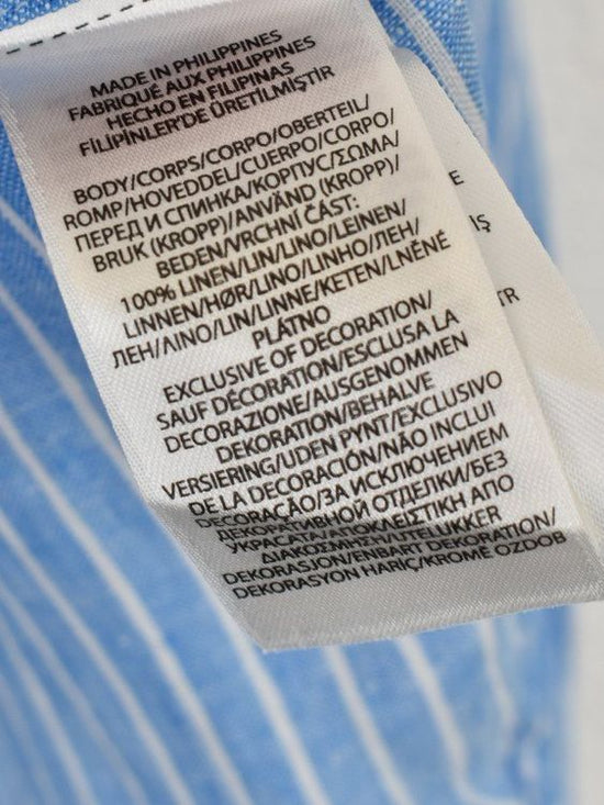 Polo Ralph Lauren Leinenbluse, Gr.XL - Bluse - 2ND STORY