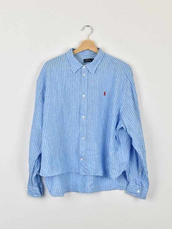 Polo Ralph Lauren Leinenbluse, Gr.XL - Bluse - 2ND STORY
