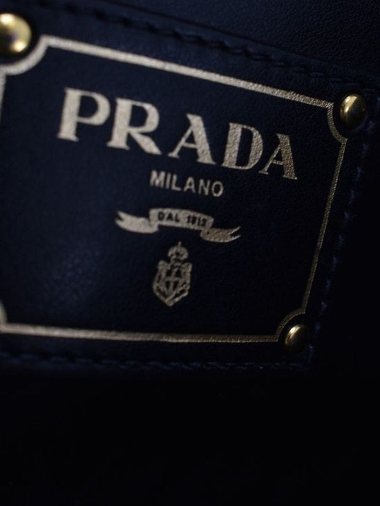 Prada Front Pocket Wing Tote, schwarz - Handtasche - 2ND STORY