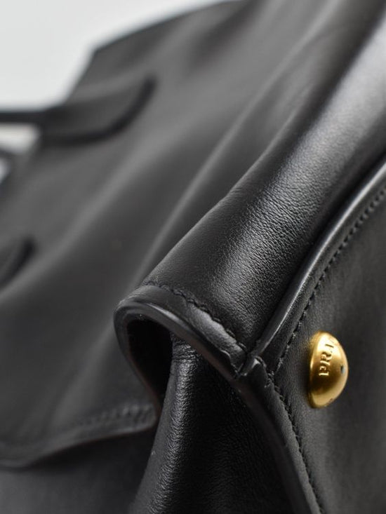 Prada Front Pocket Wing Tote, schwarz - Handtasche - 2ND STORY