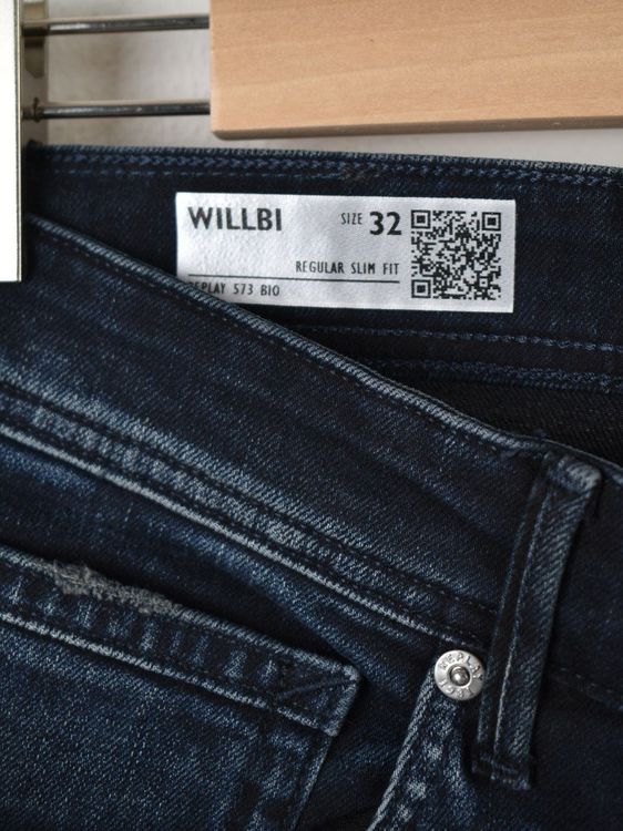 Replay Jeans "Willbi" Slim Fit Gr.32/30, ungetragen