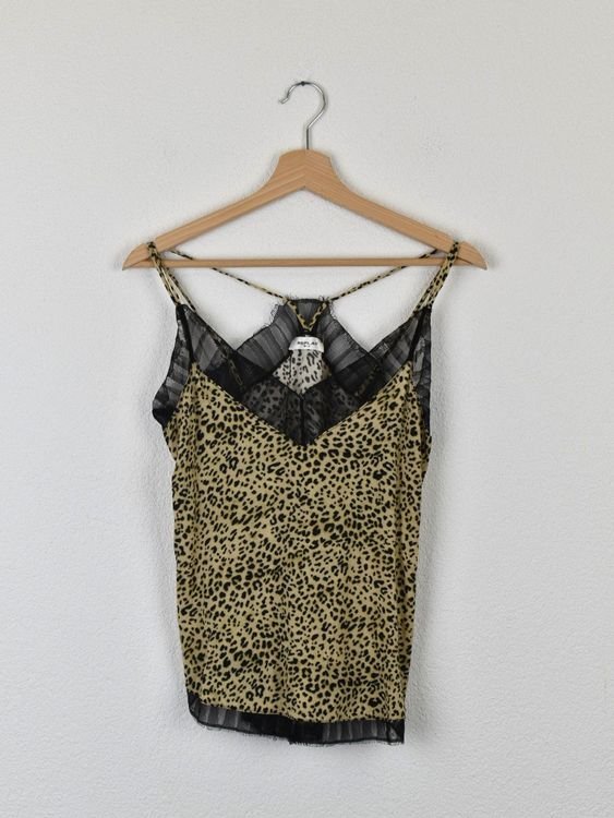Replay Top, Leoprint, Gr.XS, Viskose - Top - 2ND STORY