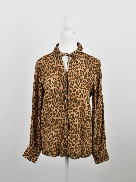Rich & Royal Bluse, Gr.34, Leoprint - Bluse - 2ND STORY
