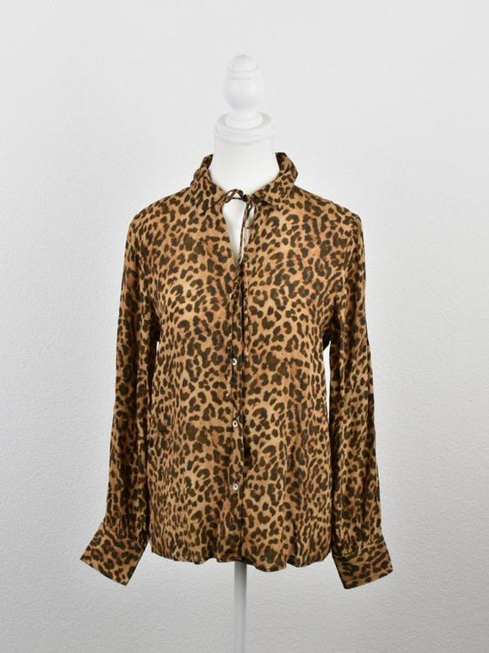 Rich & Royal Bluse, Gr.34, Leoprint
