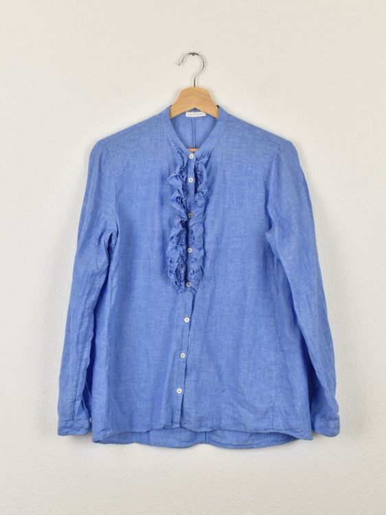 Robert Friedman Leinenbluse, Gr.XS-S, oversized - Bluse - 2ND STORY