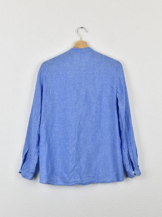 Robert Friedman Leinenbluse, Gr.XS-S, oversized - Bluse - 2ND STORY