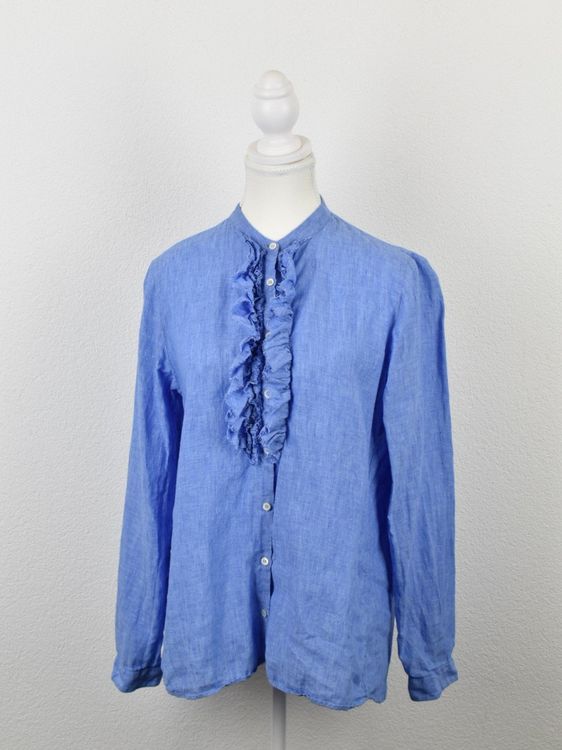 Robert Friedman Leinenbluse, Gr.XS-S, oversized - Bluse - 2ND STORY