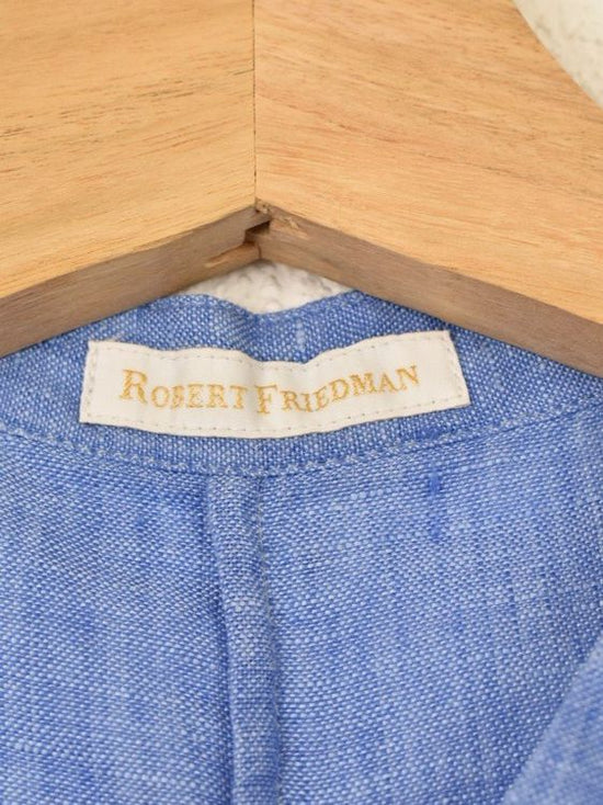 Robert Friedman Leinenbluse, Gr.XS-S, oversized - Bluse - 2ND STORY