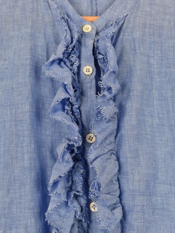 Robert Friedman Leinenbluse, Gr.XS-S, oversized - Bluse - 2ND STORY