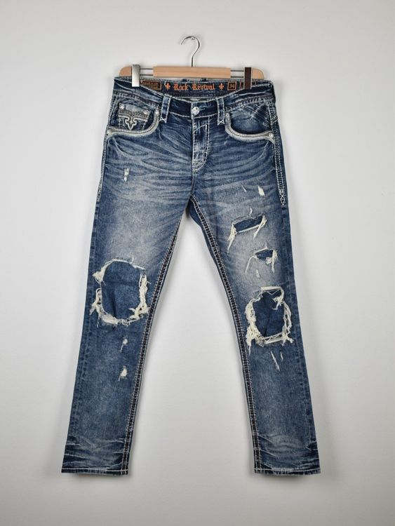 Rock Revival Alt-Straight Jeans Gr.34