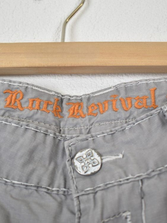 Rock Revival Cargo Shorts Gr.38/23, grau - Shorts - 2ND STORY