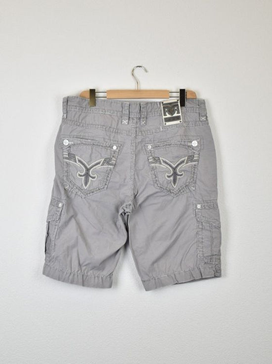 Rock Revival Cargo Shorts Gr.38/23, grau - Shorts - 2ND STORY