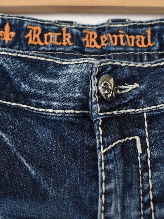 Rock Revival Jeans Shorts, Gr.W38 - Shorts - 2ND STORY